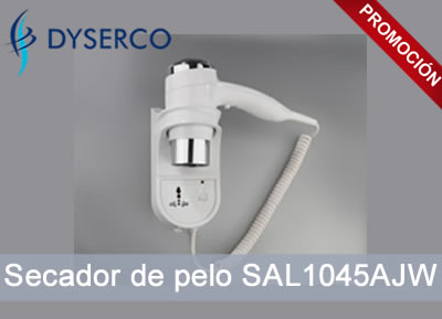 Secador con base y toma de afeitadora SAL1045AJW